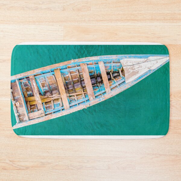 Item preview, Zenithal Boat with Turquoise designed and sold by HenrryRamirez.