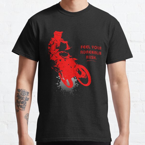 Adrenaline rush | Motocross gift gift idea Classic T-Shirt