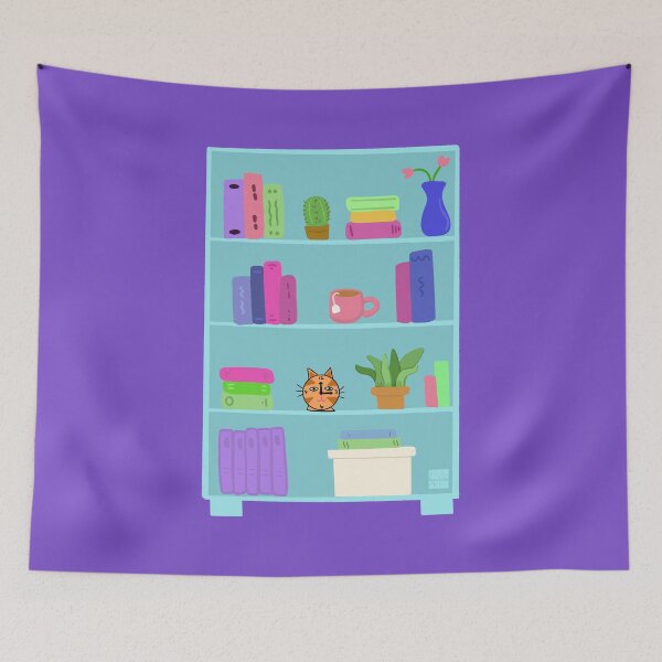 Item preview, Cozy bookshelf designed and sold by Angela’s Doodles.