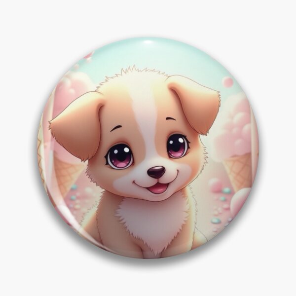 Item preview, Ice Cream Puppy with Title designed and sold by SeaJayEmmm.