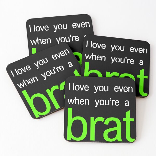 Item preview, Brat Valentine's Day Card designed and sold by print-st0re.