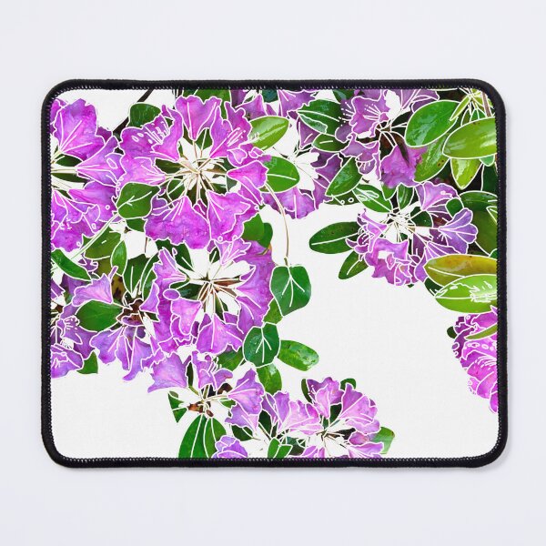 Item preview, Pink Purple magenta Azaleas romantic pink and purple floral photo designed and sold by hollycooper.