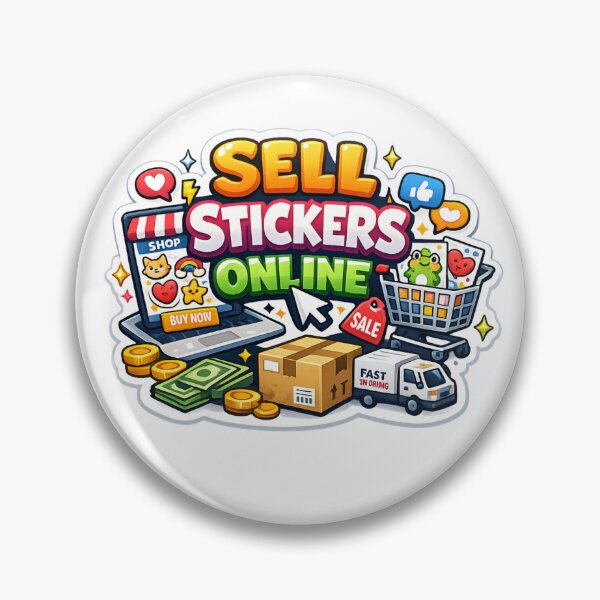 Item preview, Sell Stickers Online designed and sold by RedSwagStore.