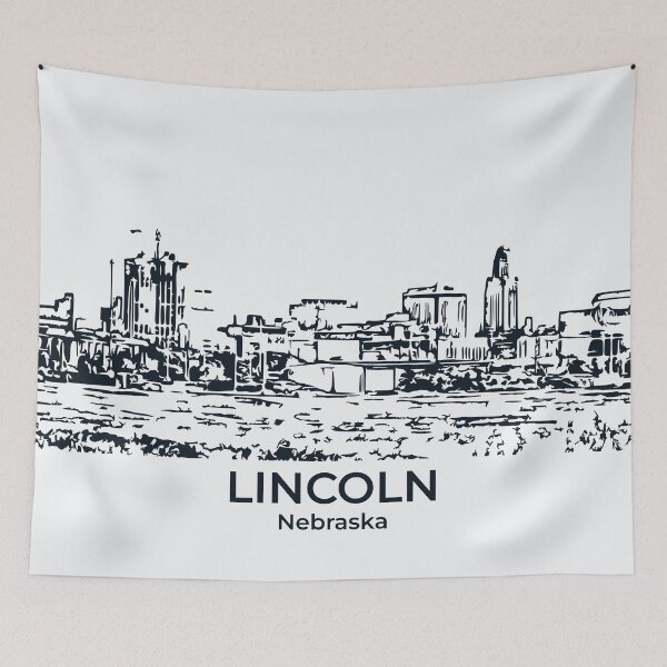 Item preview, Lincoln - Nebraska designed and sold by Lakeric Cityscapes.
