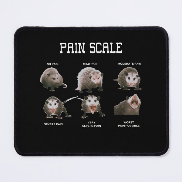 Item preview, Pain Scale Pain Assessment Opossum Trauma Nurse Triage , Opossum Gift For Mom Dad Kids designed and sold by Opossum GIFT ★★★★★.