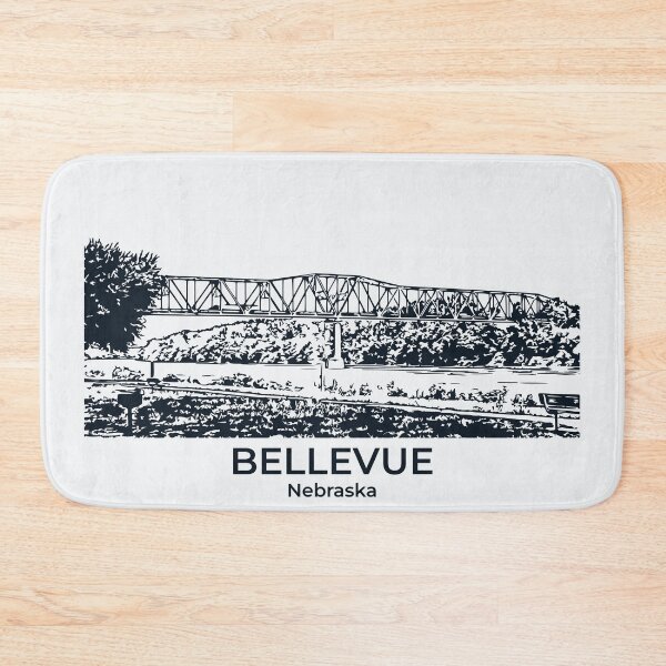 Item preview, Bellevue - Nebraska designed and sold by Lakeric Cityscapes.