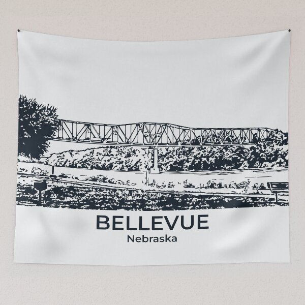 Item preview, Bellevue - Nebraska designed and sold by Lakeric Cityscapes.