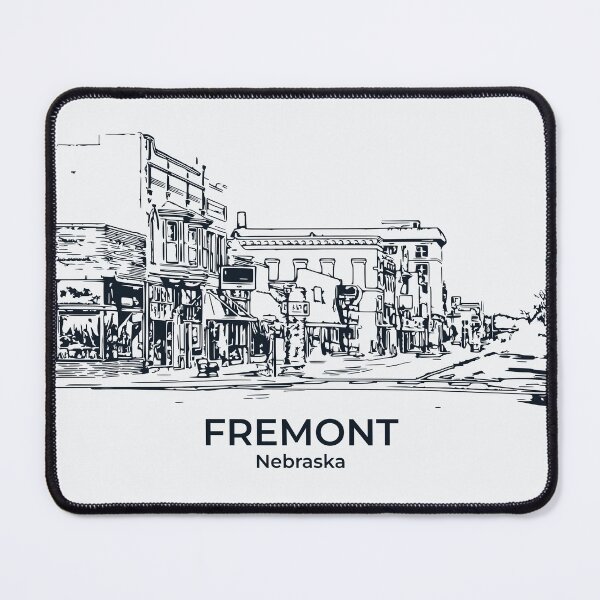 Item preview, Fremont - Nebraska designed and sold by Lakeric Cityscapes.