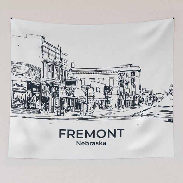 Item preview, Fremont - Nebraska designed and sold by Lakeric Cityscapes.