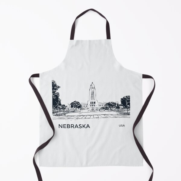 Artikelvorschau, Nebraska Staat USA entworfen und verkauft von Lakeric Cityscapes.