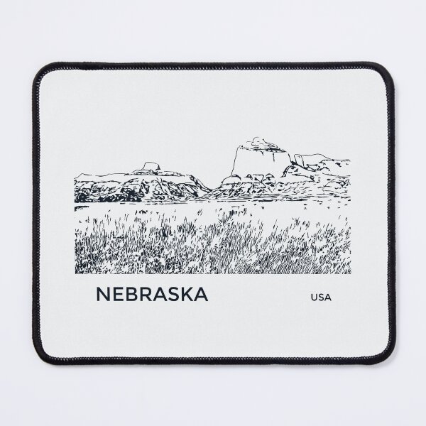 Item preview, Nebraska USA designed and sold by Lakeric Cityscapes.