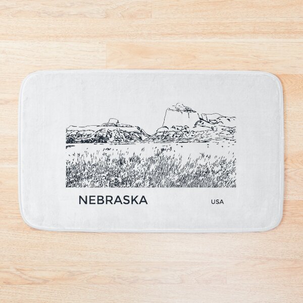 Item preview, Nebraska USA designed and sold by Lakeric Cityscapes.
