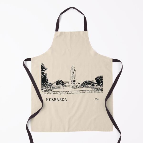 Artikelvorschau, Nebraska Staat USA entworfen und verkauft von Lakeric Cityscapes.
