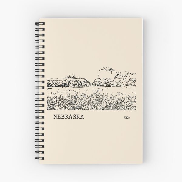 Item preview, Nebraska USA designed and sold by Lakeric Cityscapes.