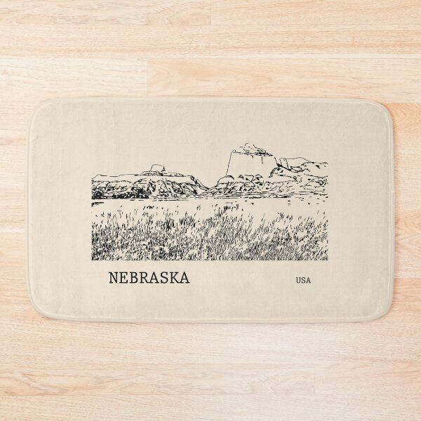 Item preview, Nebraska USA designed and sold by Lakeric Cityscapes.