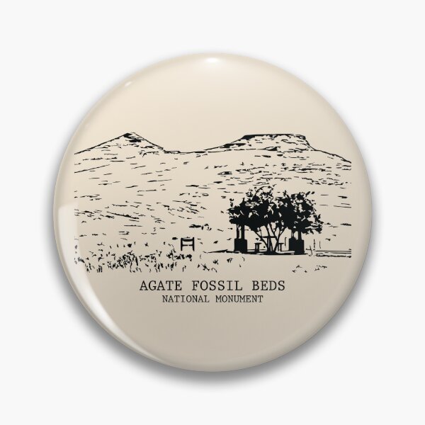 Item preview, Agate Fossil Beds National Monument designed and sold by Lakeric Cityscapes.