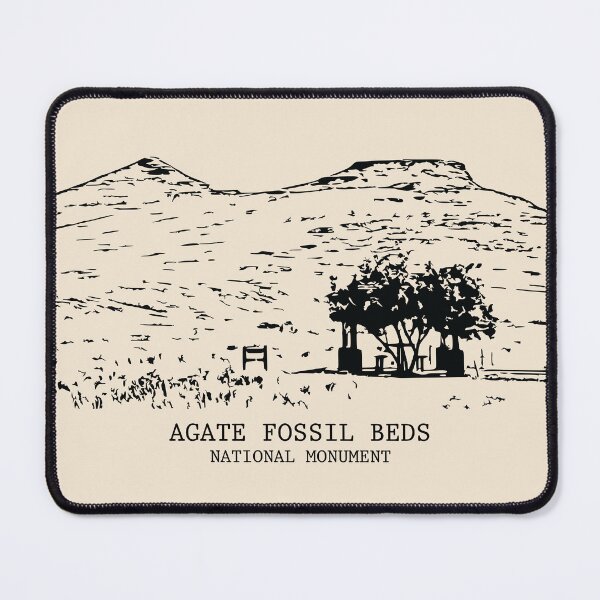 Item preview, Agate Fossil Beds National Monument designed and sold by Lakeric Cityscapes.