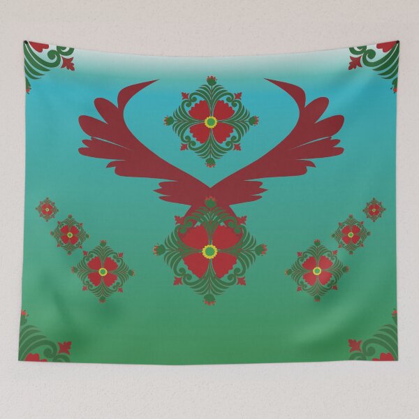 Item preview, Growing Together Through Mindful Hearts designed and sold by OIL Pattern Design .