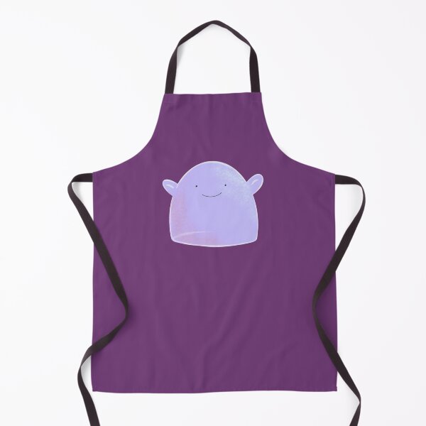 Item preview, Cute and Happy Purple Blob Creature designed and sold by NaliniLe.