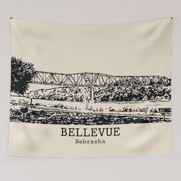 Item preview, Bellevue - Nebraska designed and sold by Lakeric Cityscapes.