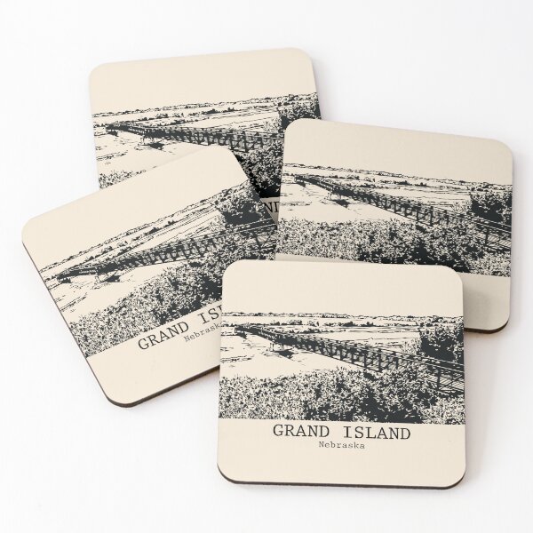 Item preview, Grand Island - Nebraska designed and sold by Lakeric Cityscapes.