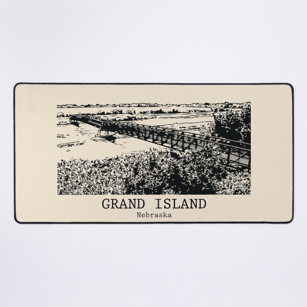 Item preview, Grand Island - Nebraska designed and sold by Lakeric Cityscapes.