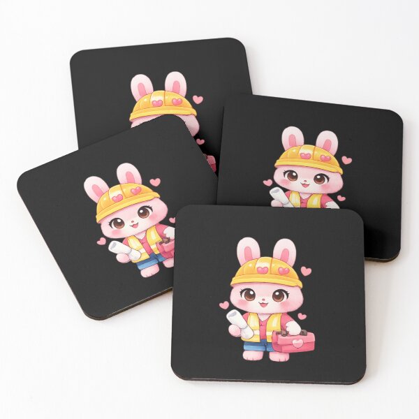 Item preview, Pink Bunny - Kawaii Animals designed and sold by DamioPolArt.