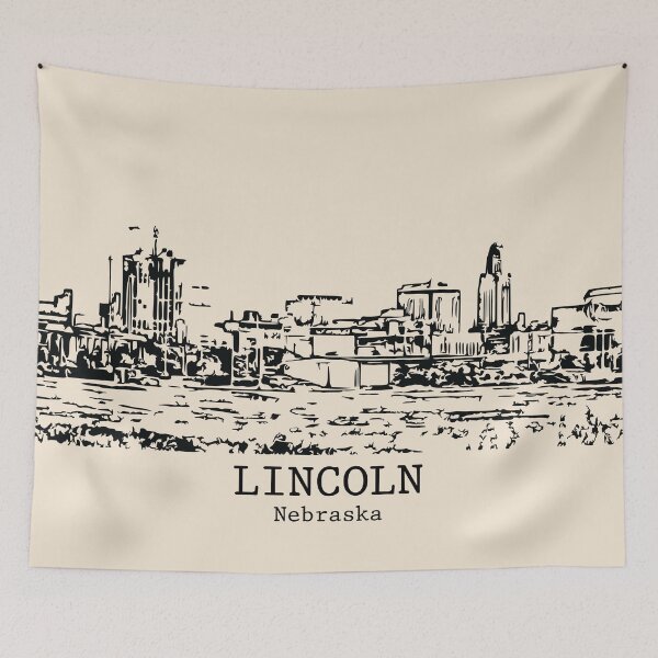 Item preview, Lincoln - Nebraska designed and sold by Lakeric Cityscapes.