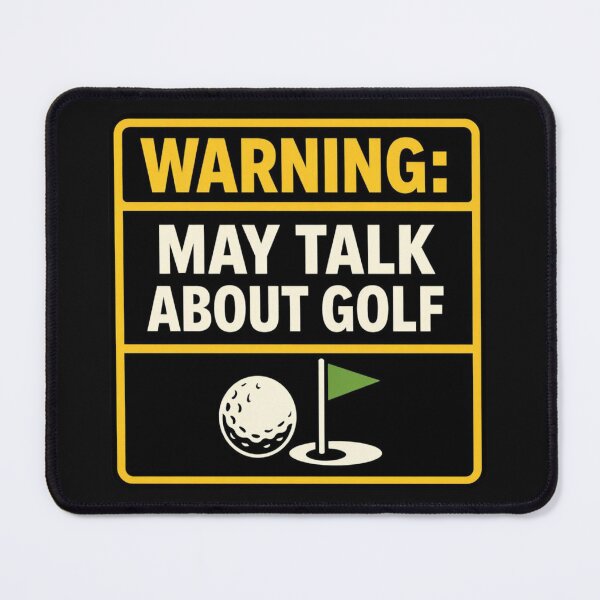 Item preview, Warning May Talk About Golf – Funny Golf T-Shirt designed and sold by RMTrendy.
