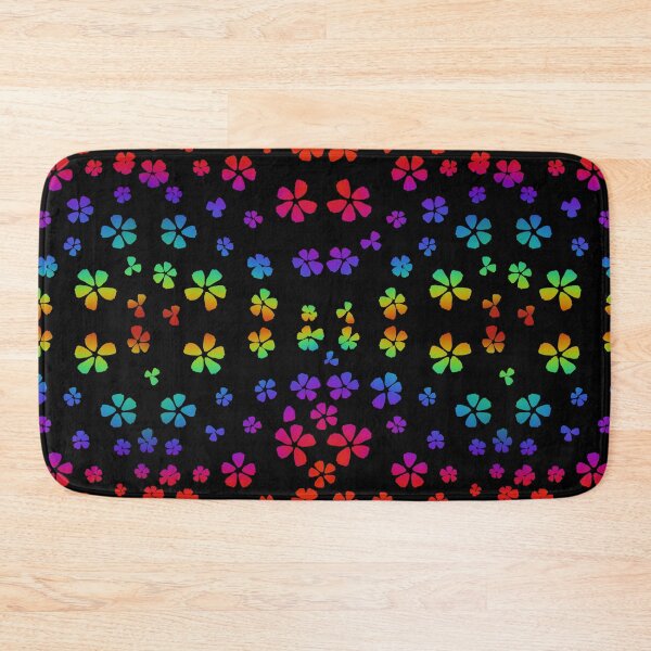 Item preview, Colorful groovy retro doodle floral pattern  designed and sold by hollycooper.
