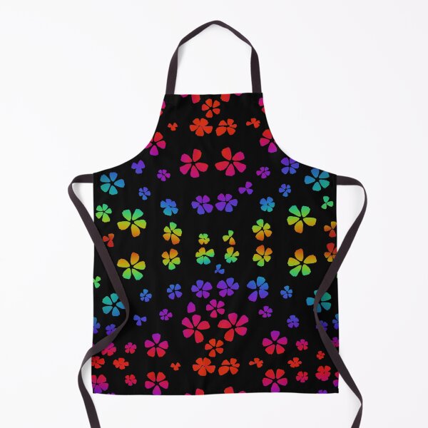 Item preview, Colorful groovy retro doodle floral pattern  designed and sold by hollycooper.
