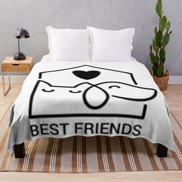 Item preview, Best Friends - Cat and Dog designed and sold by NoxLand.