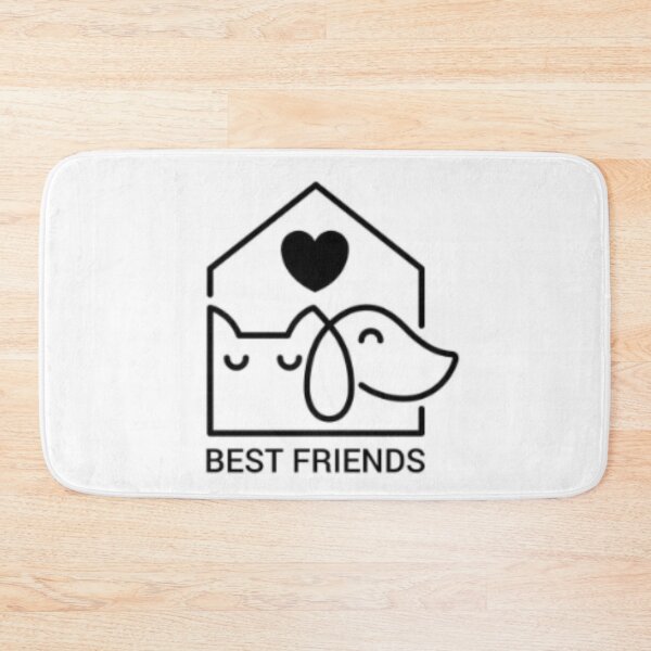Item preview, Best Friends - Cat and Dog designed and sold by NoxLand.