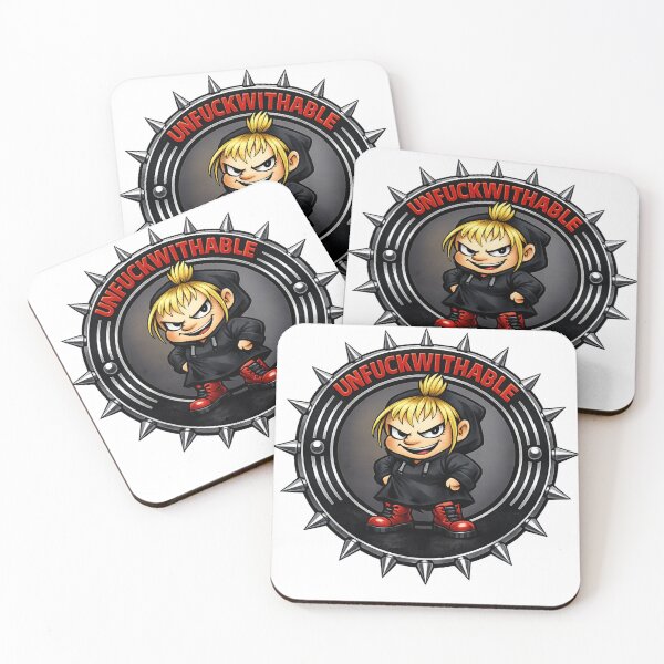 Item preview, Punk Rebel Girl Unfuckwithable designed and sold by ZHYLETTA RUDE CULTURE.