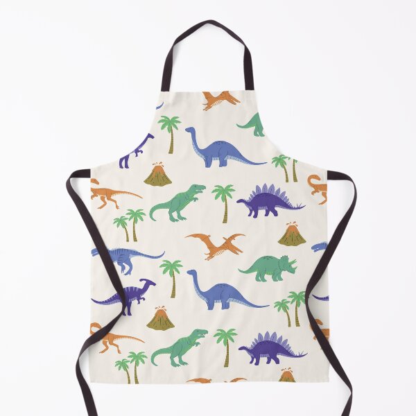 Item preview, Colorful Hand-drawn Dinosaurs Beige designed and sold by Brianaidesigns.