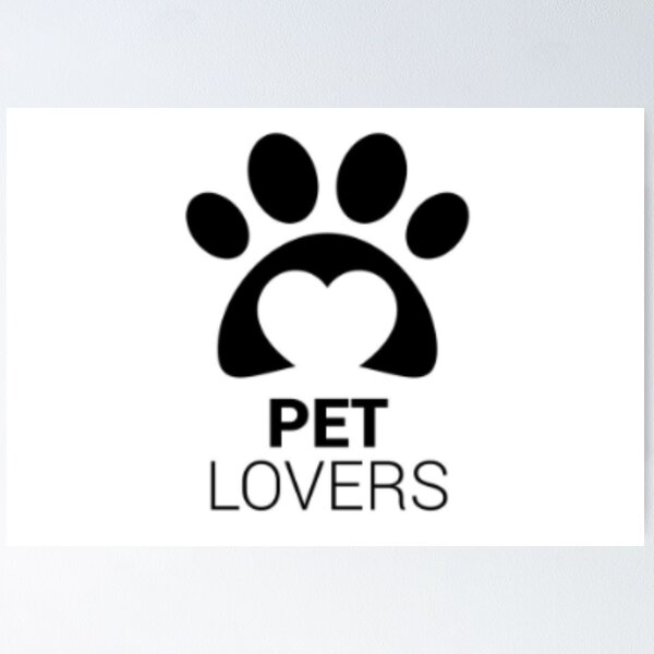 Item preview, Pet Lovers Logo designed and sold by NoxLand.