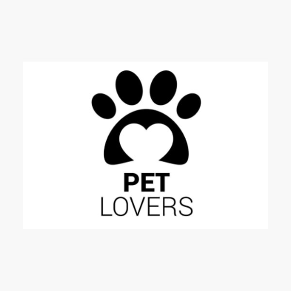 Item preview, Pet Lovers Logo designed and sold by NoxLand.