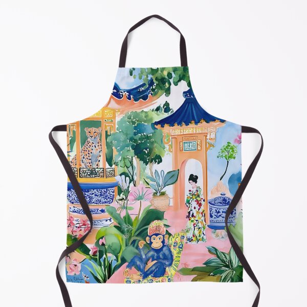 Item preview, The Monkey King chinoiserie art designed and sold by SophieClimaArt.