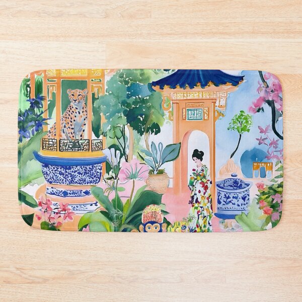 Item preview, The Monkey King chinoiserie art designed and sold by SophieClimaArt.