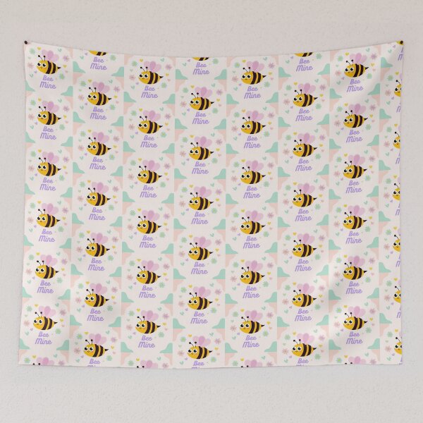 Item preview, Bee Mine - Valentines designed and sold by Vintage Designs +.