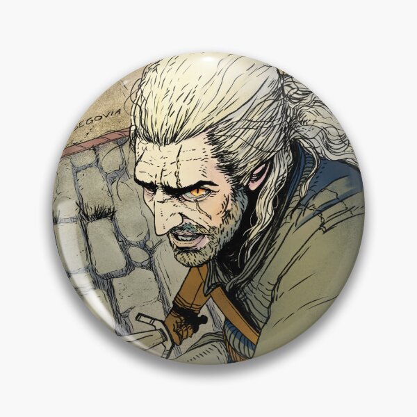 Item preview, The Witcher fanart digital art poster designed and sold by Jean Segovia Dark Horror Art.