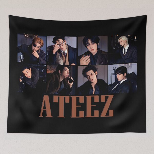 Item preview, Ateez Golden Hour Part 4 Group Design 1 designed and sold by LiveKpop.
