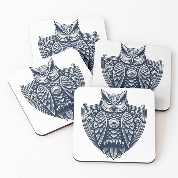 Item preview, Night Watch Owl T Shirt, Protecting Peace By Ignoring Noise Mug, Sarcastic Dad Gift designed and sold by YMLux.