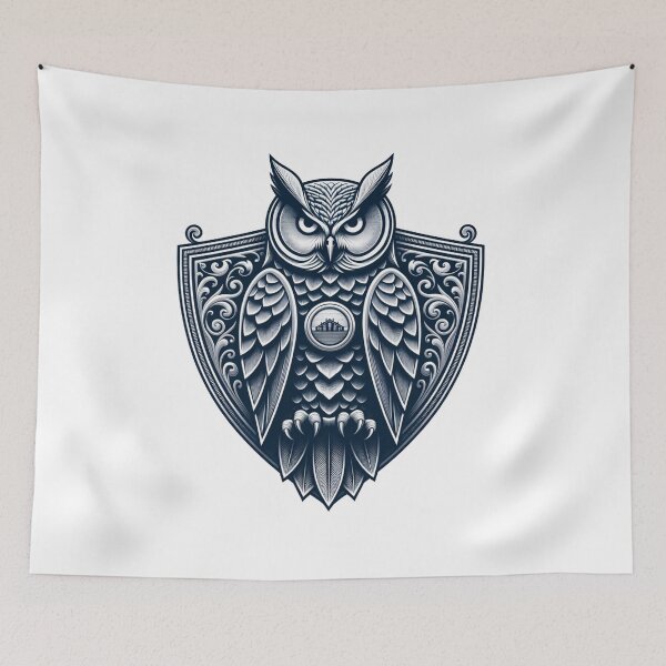 Item preview, Night Watch Owl T Shirt, Protecting Peace By Ignoring Noise Mug, Sarcastic Dad Gift designed and sold by YMLux.