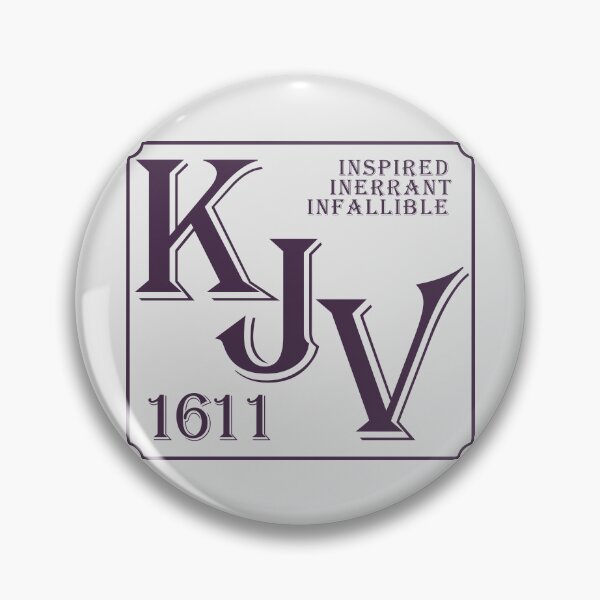 Item preview, KJV King James Bible 1611, Inspired, Inerrant, Infallible designed and sold by Angela Dow.