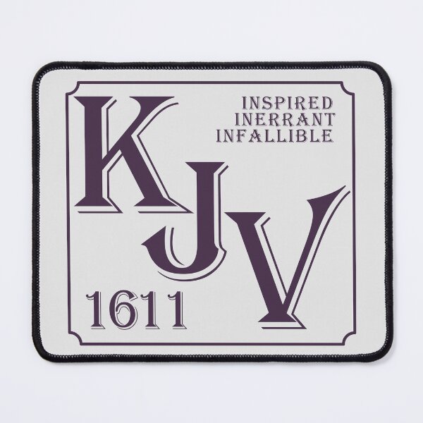 Item preview, KJV King James Bible 1611, Inspired, Inerrant, Infallible designed and sold by Angela Dow.