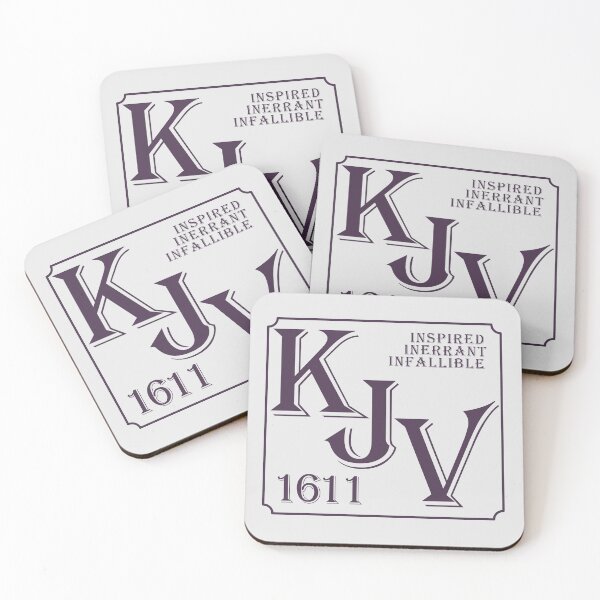 Item preview, KJV King James Bible 1611, Inspired, Inerrant, Infallible designed and sold by Angela Dow.