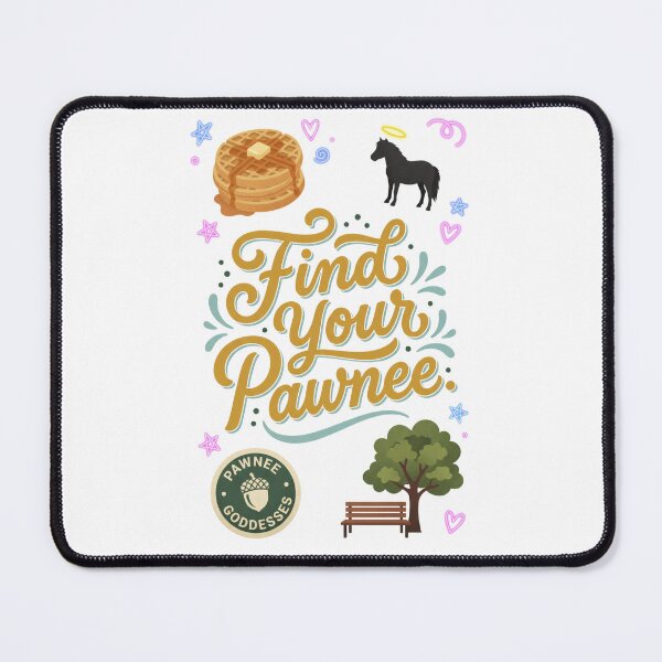 Item preview, Find Your Pawnee | Pawnee Goddesses Waffles & Li'l Sebastian designed and sold by The boys.