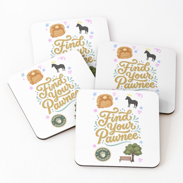 Item preview, Find Your Pawnee | Pawnee Goddesses Waffles & Li'l Sebastian designed and sold by The boys.