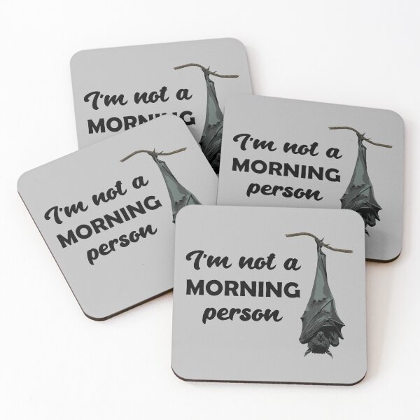 Item preview, I'm not a morning person designed and sold by GeoCreate.